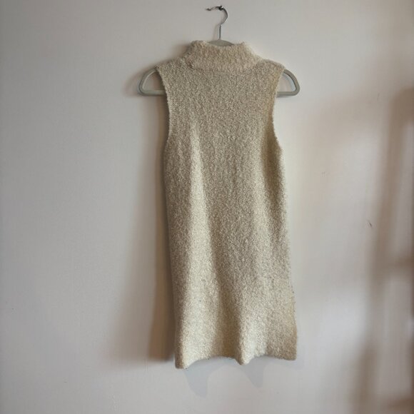 Vero Moda White/Cream Knit Mock-neck Tank - Picture 2 of 3